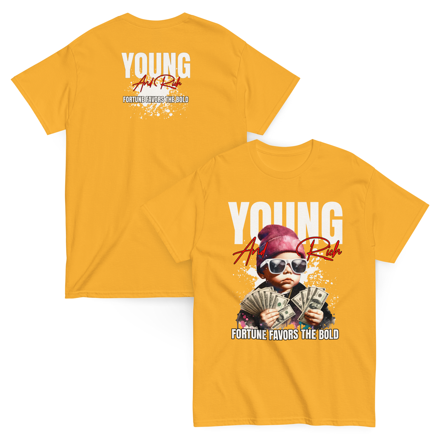 "Young&Rich" T-Shirt
