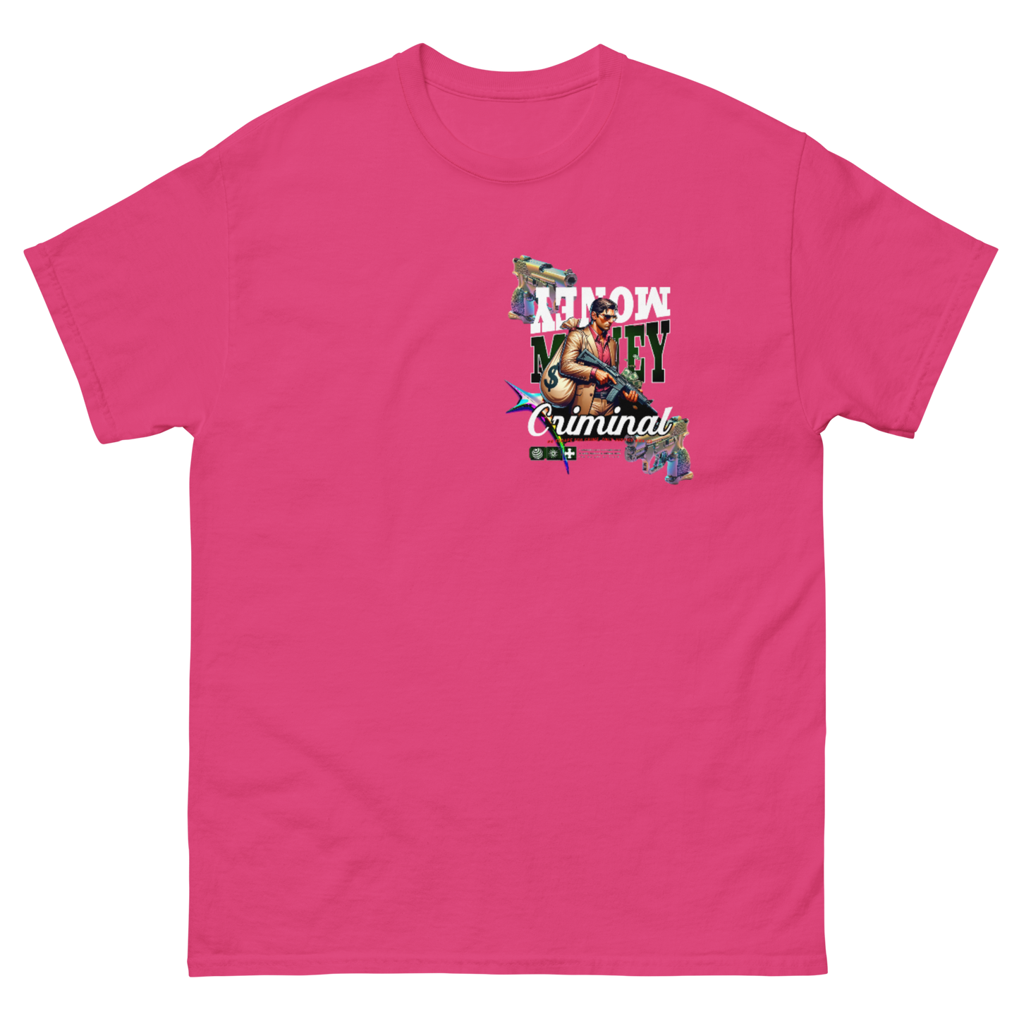 "Criminal Money" Pocket Logo T-Shirt