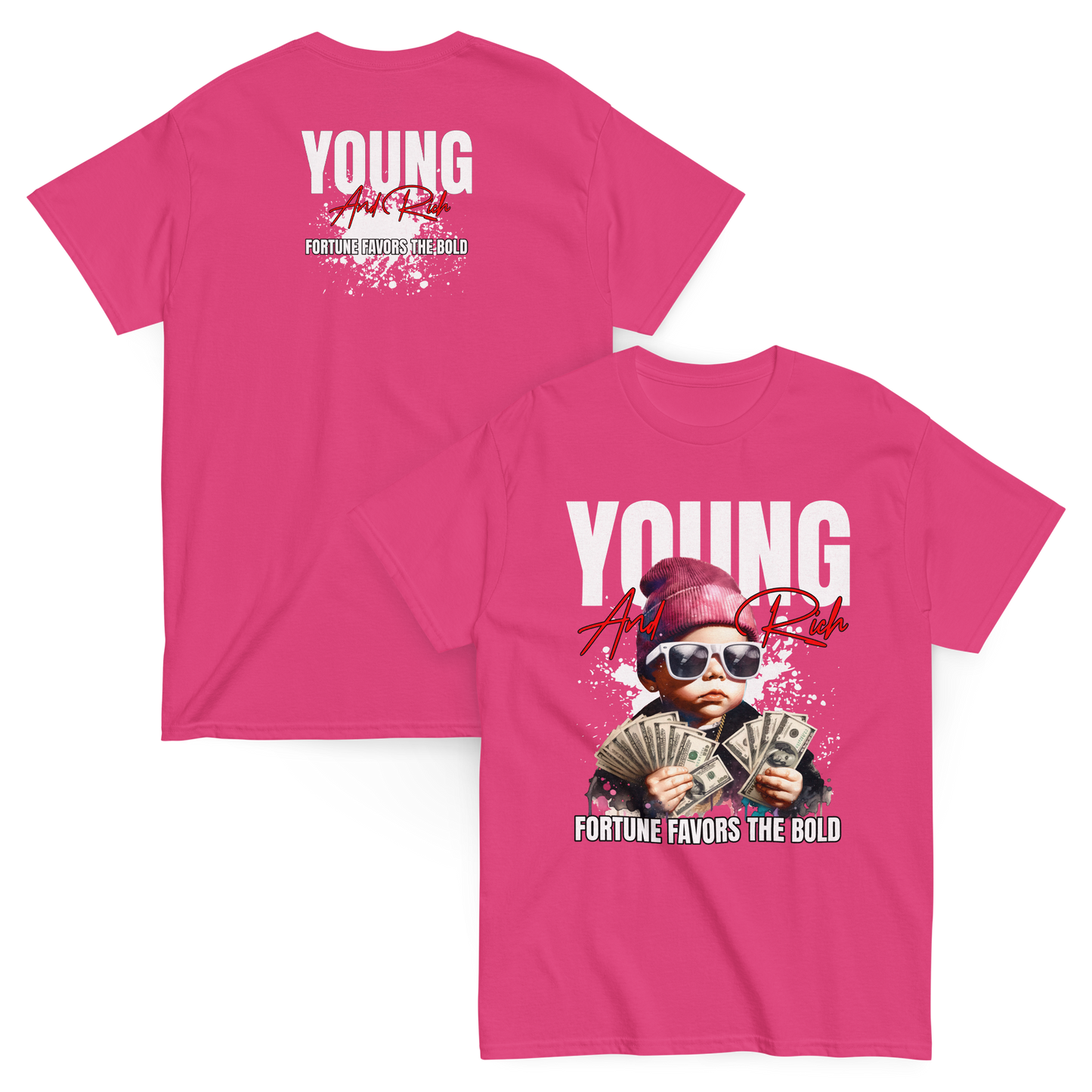 "Young&Rich" T-Shirt
