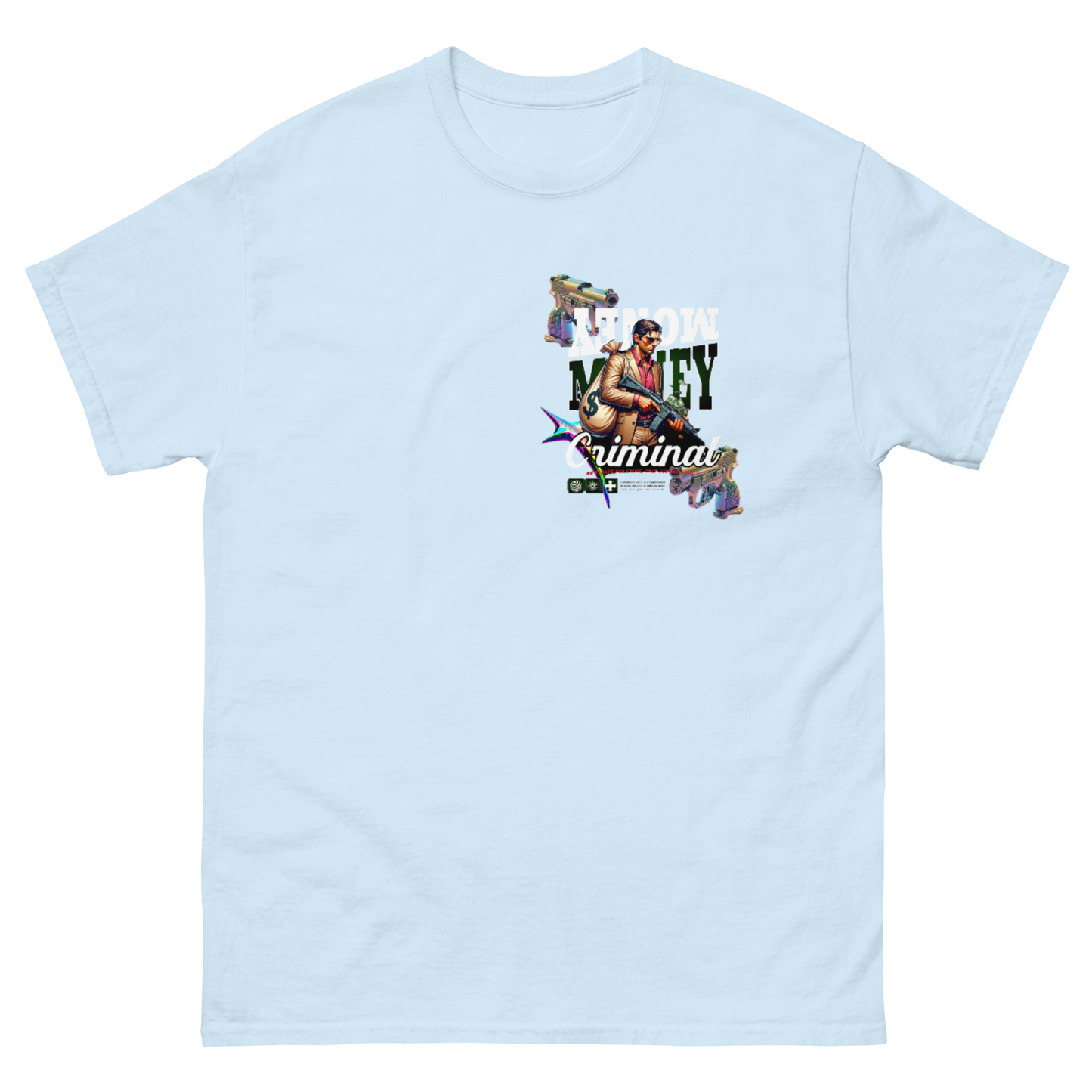 "Criminal Money" Pocket Logo T-Shirt