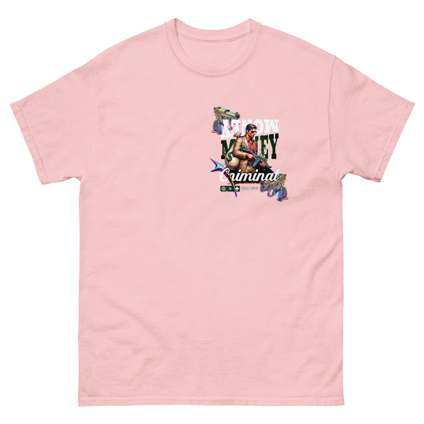 "Criminal Money" Pocket Logo T-Shirt