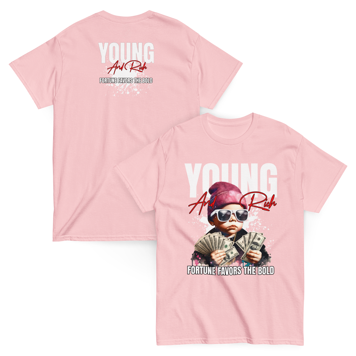 "Young&Rich" T-Shirt