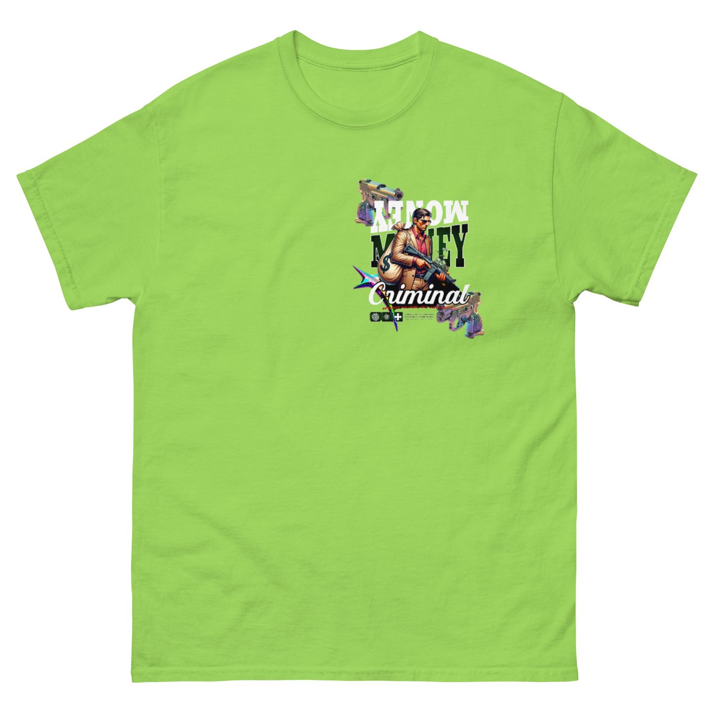 "Criminal Money" Pocket Logo T-Shirt