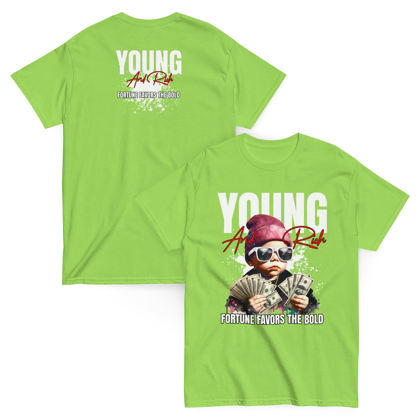 "Young&Rich" T-Shirt
