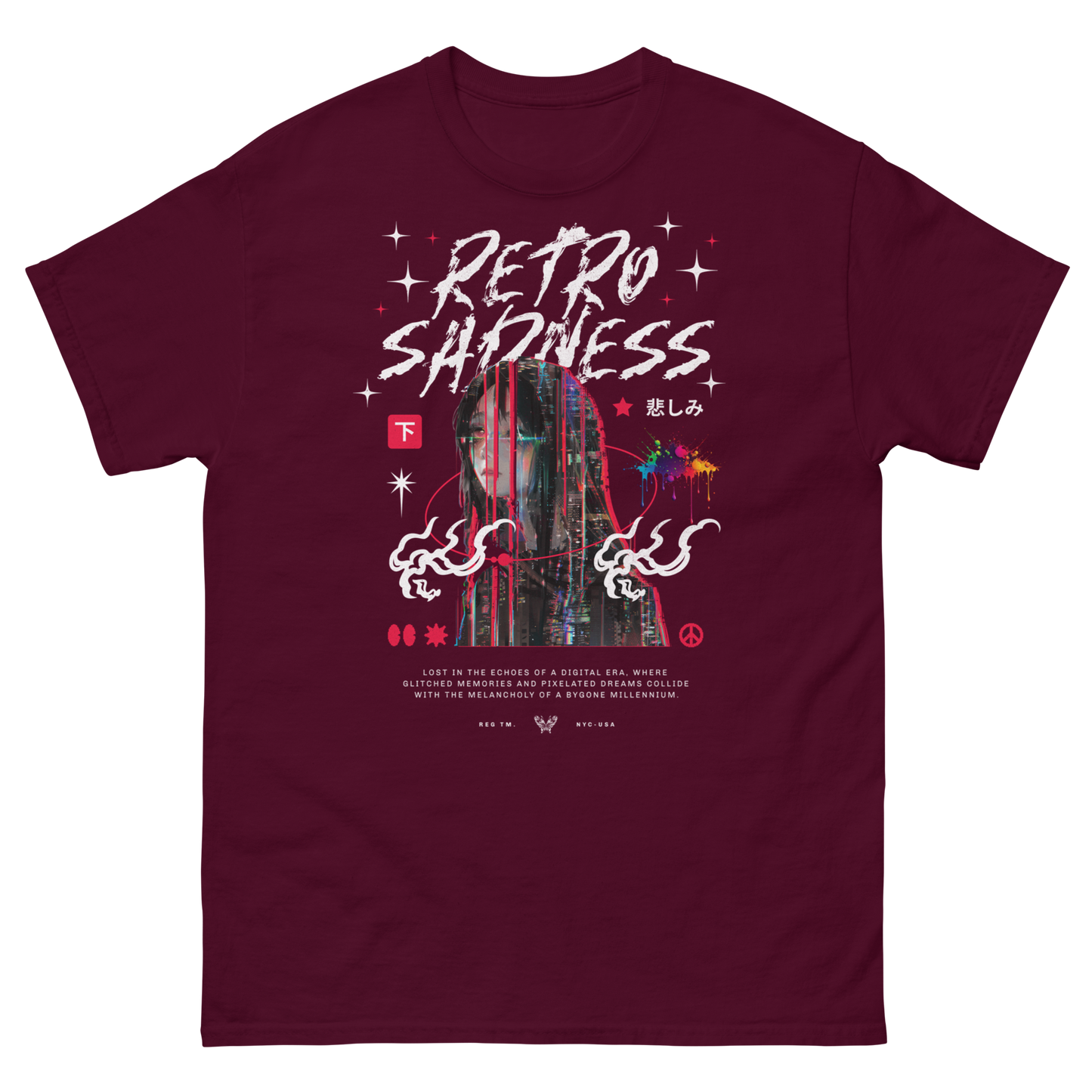 "Retro Sadness" T-Shirt