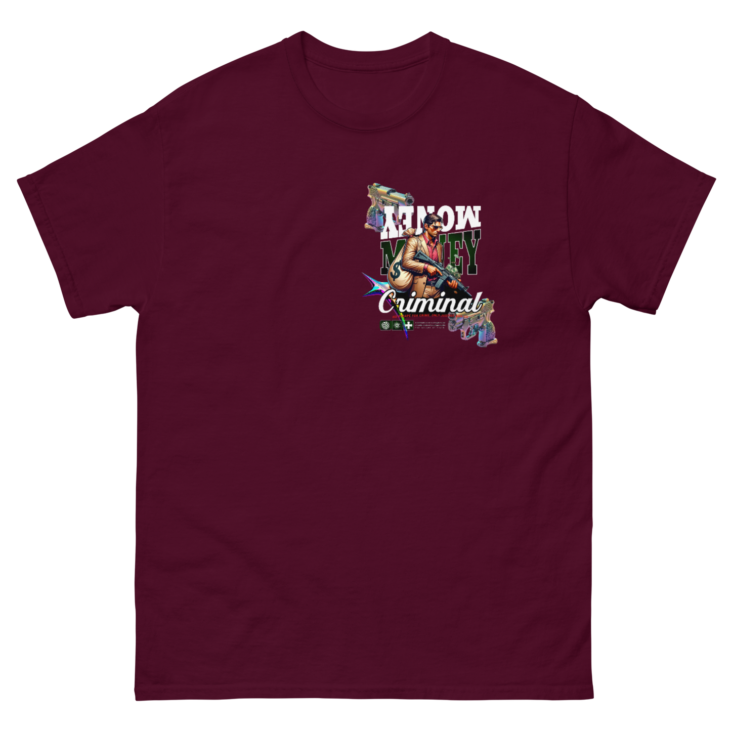 "Criminal Money" Pocket Logo T-Shirt
