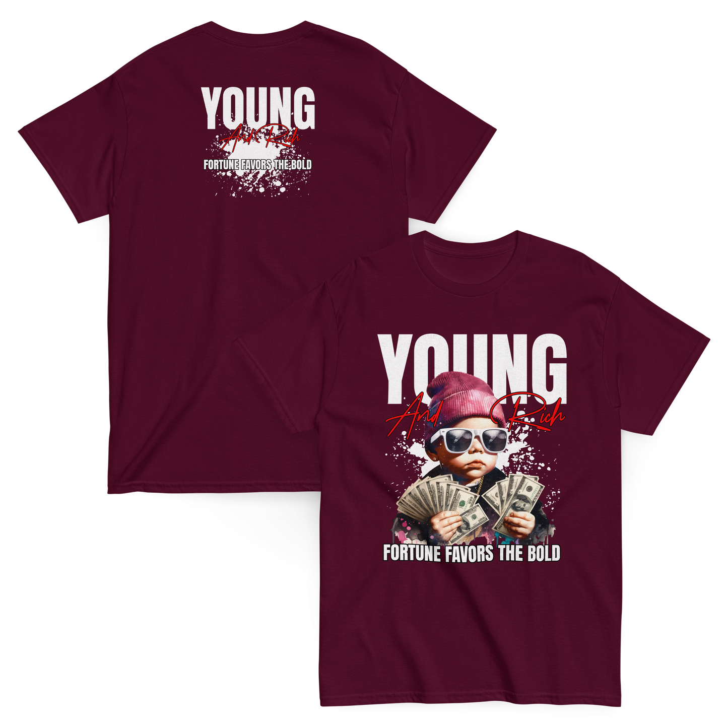 "Young&Rich" T-Shirt