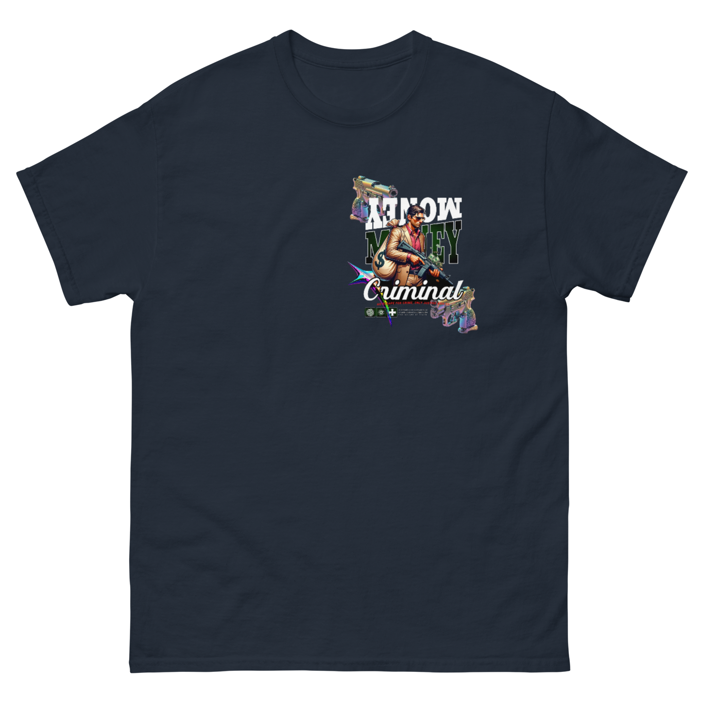 "Criminal Money" Pocket Logo T-Shirt