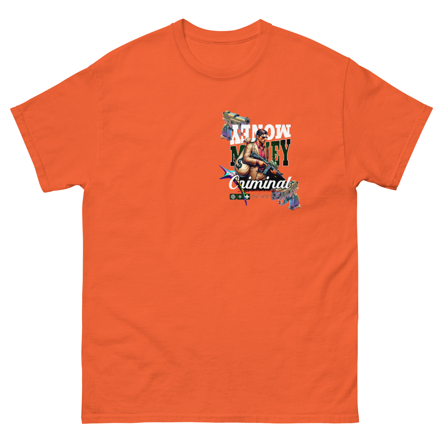 "Criminal Money" Pocket Logo T-Shirt