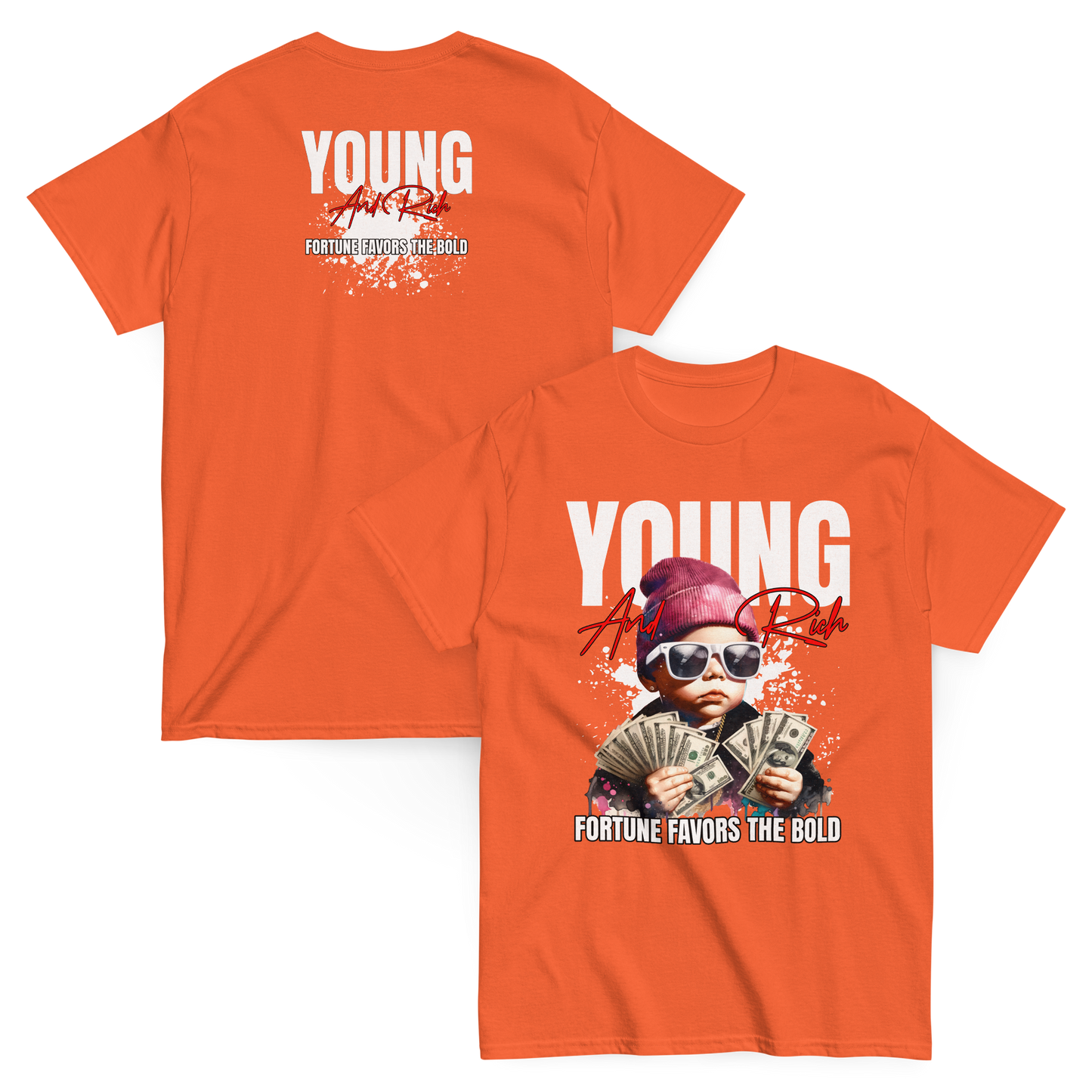 "Young&Rich" T-Shirt