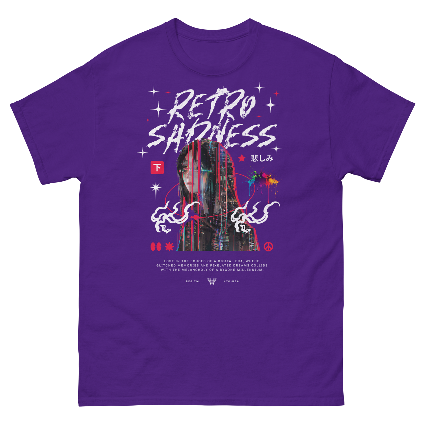 "Retro Sadness" T-Shirt