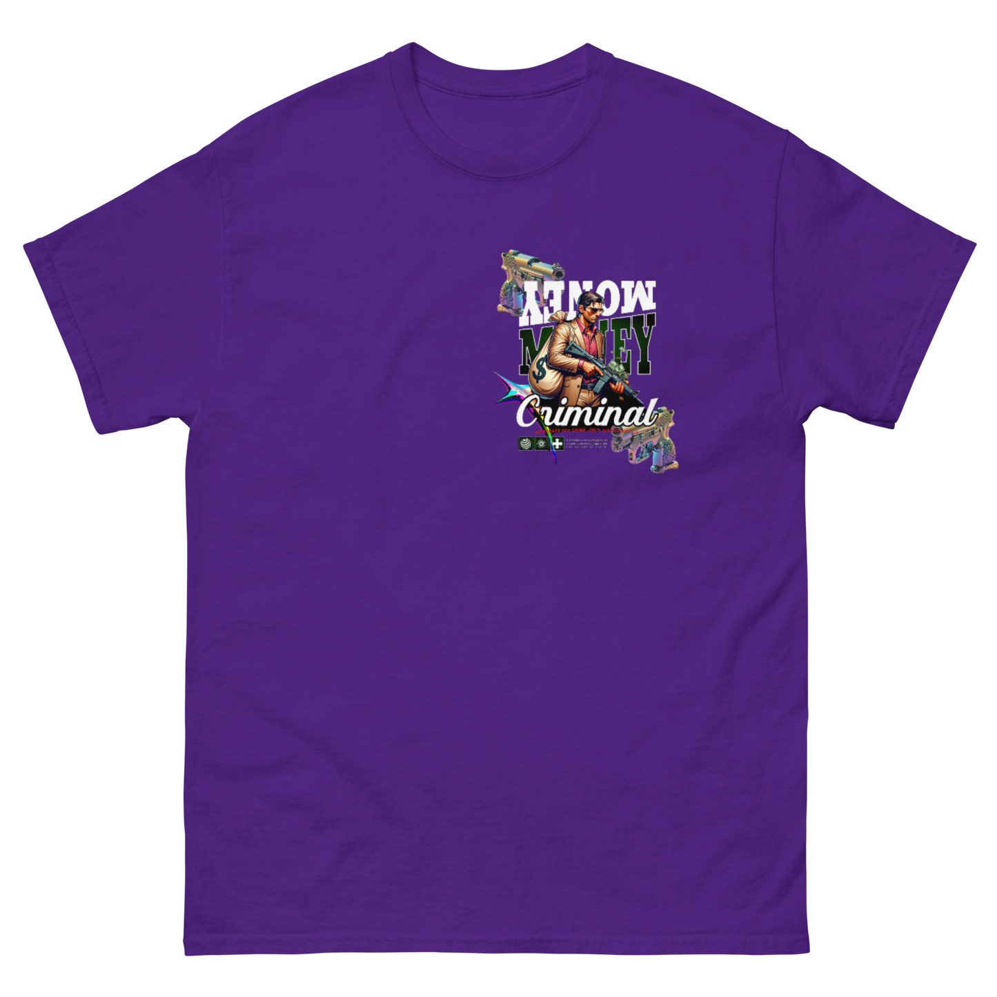 "Criminal Money" Pocket Logo T-Shirt