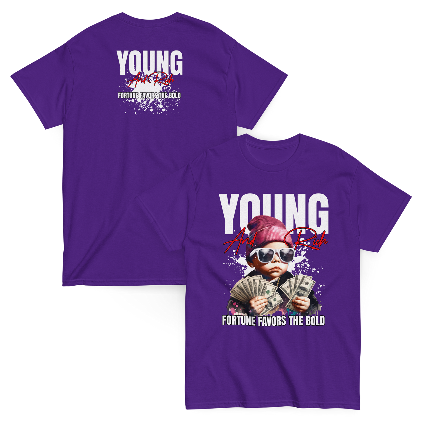 "Young&Rich" T-Shirt