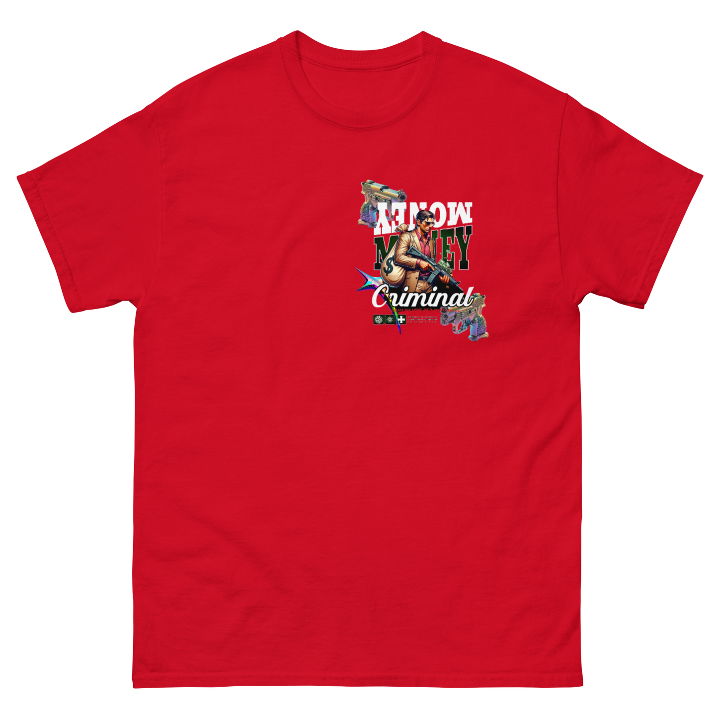 "Criminal Money" Pocket Logo T-Shirt