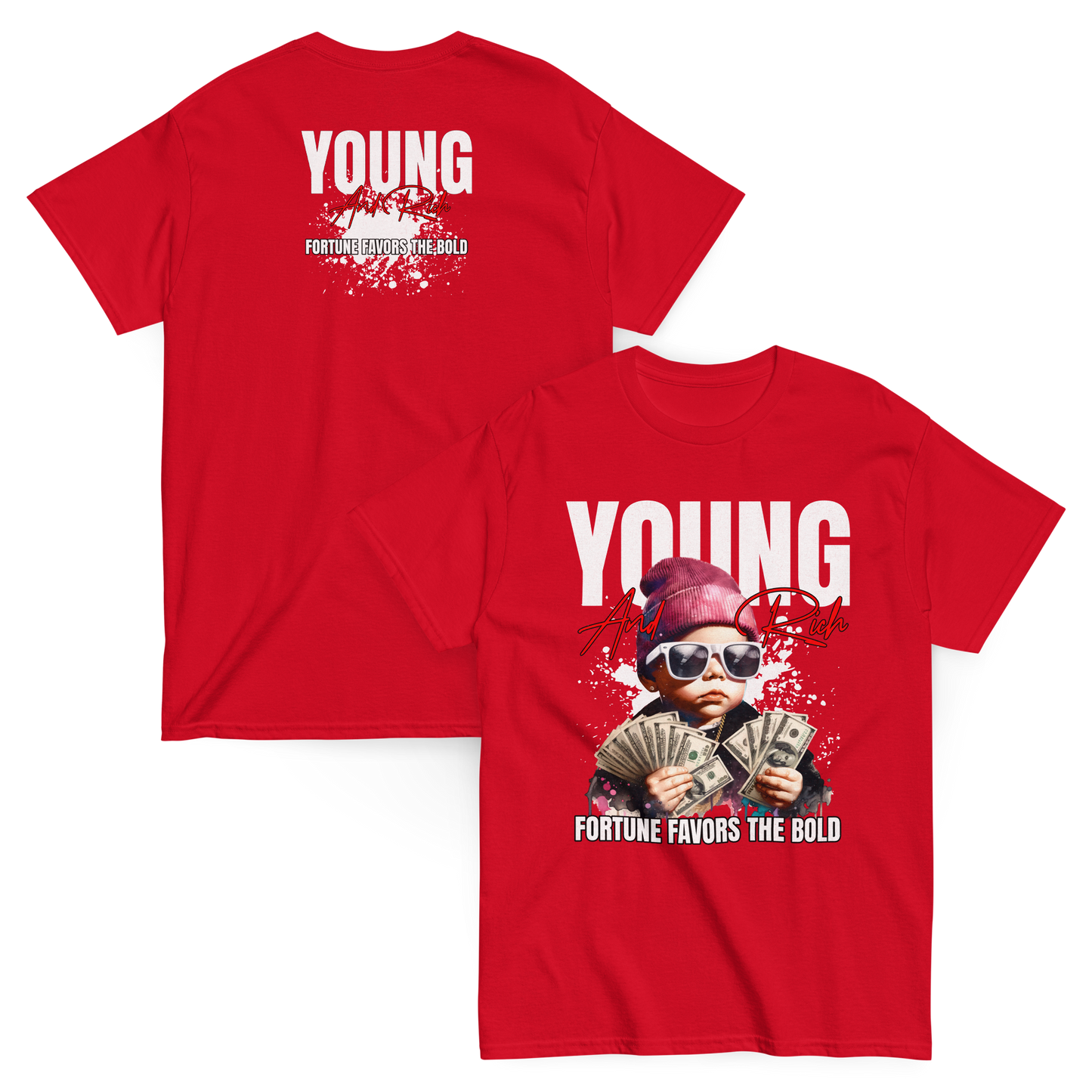 "Young&Rich" T-Shirt