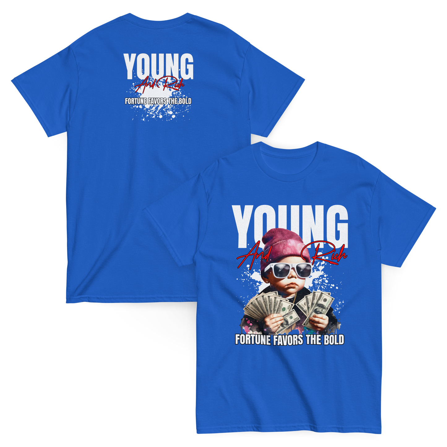"Young&Rich" T-Shirt