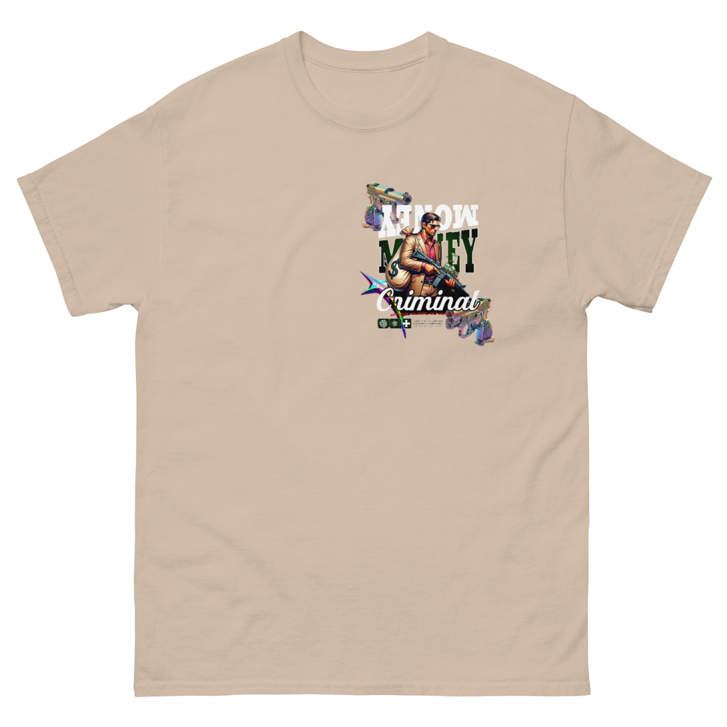 "Criminal Money" Pocket Logo T-Shirt