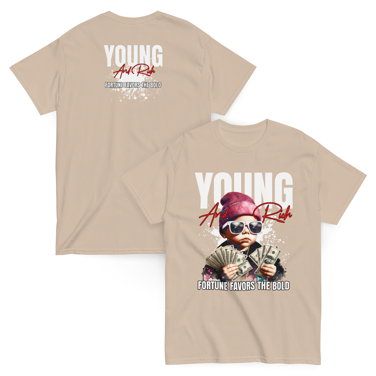 "Young&Rich" T-Shirt