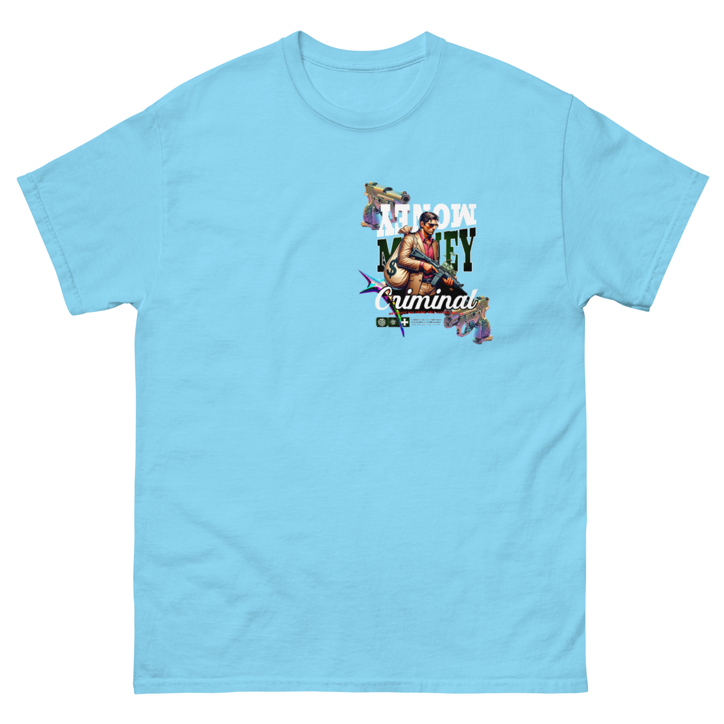 "Criminal Money" Pocket Logo T-Shirt