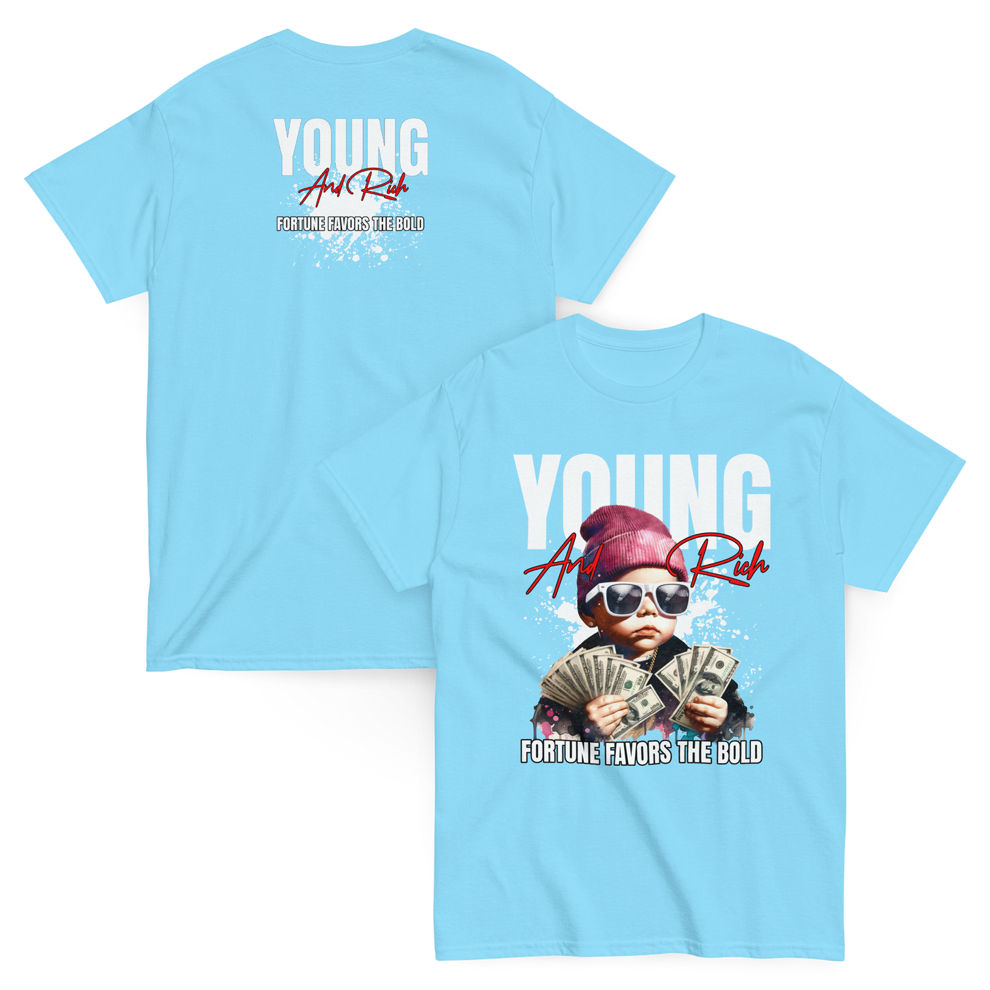 "Young&Rich" T-Shirt