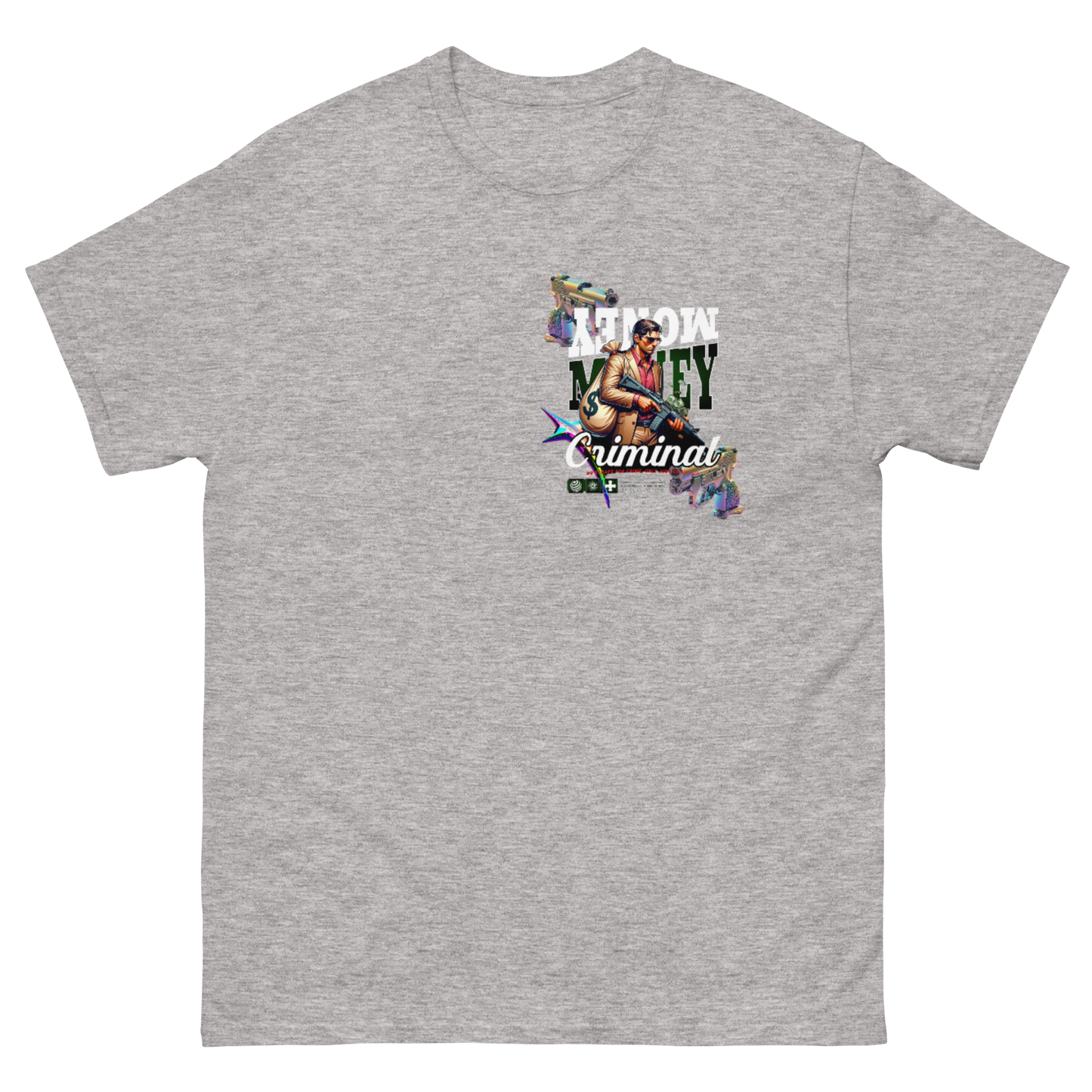"Criminal Money" Pocket Logo T-Shirt