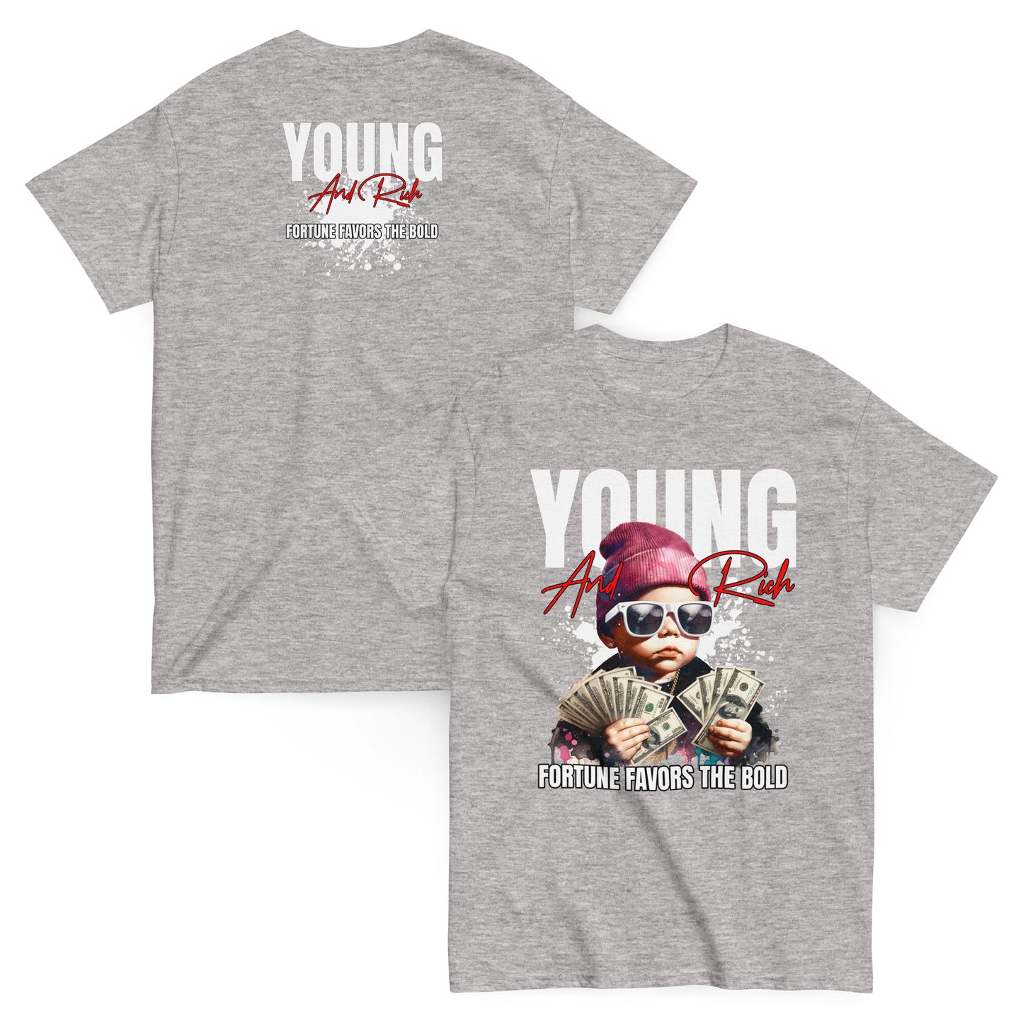 "Young&Rich" T-Shirt