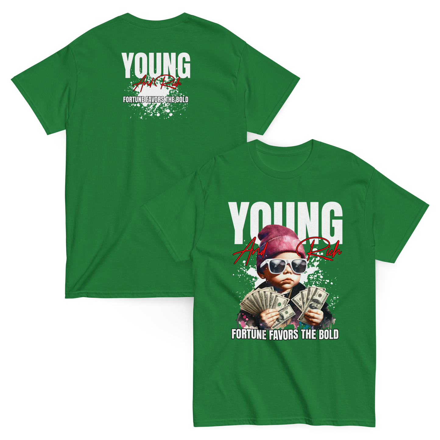 "Young&Rich" T-Shirt