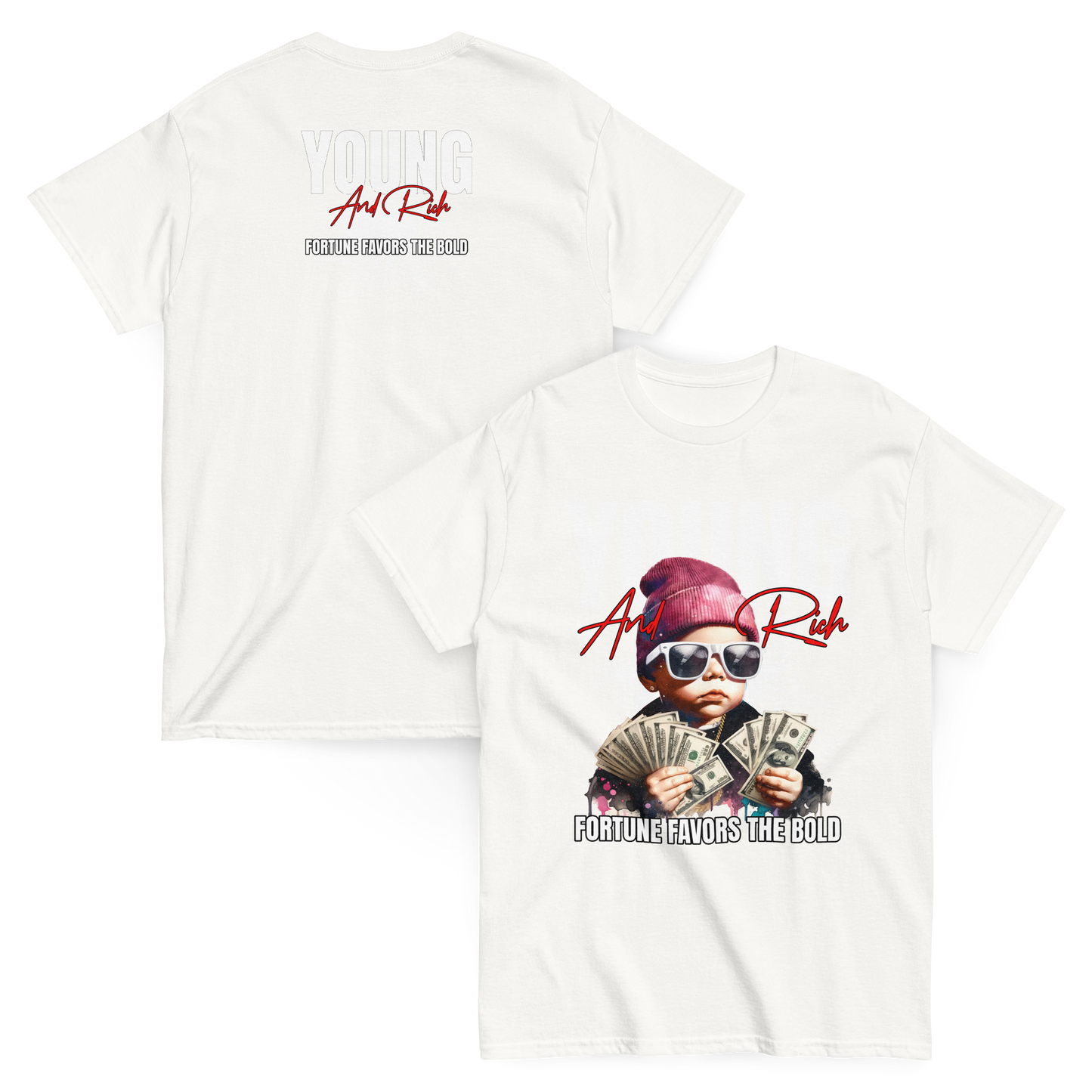 "Young&Rich" T-Shirt