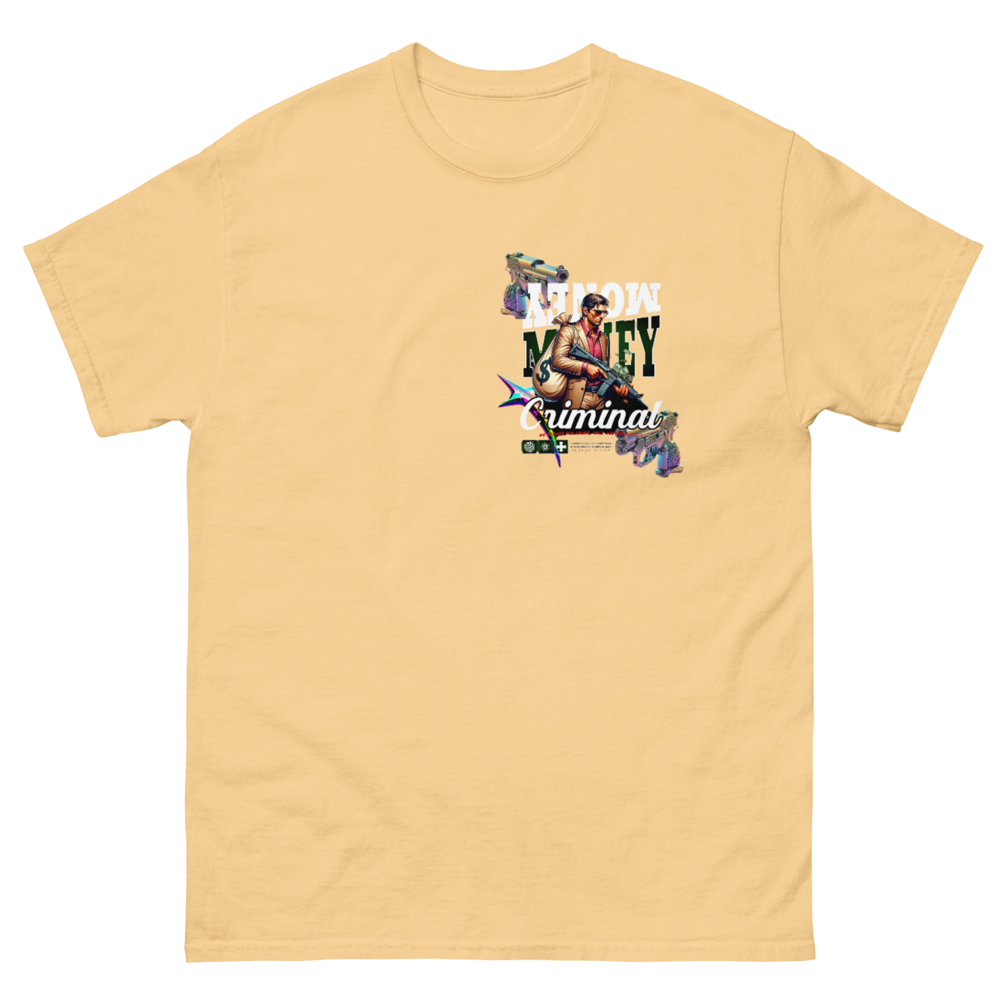 "Criminal Money" Pocket Logo T-Shirt