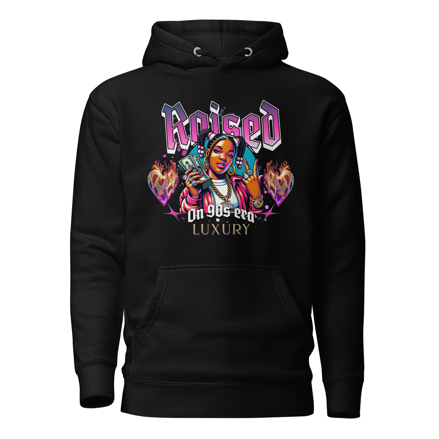 "90s Era Luxury" Women’s Hoodie
