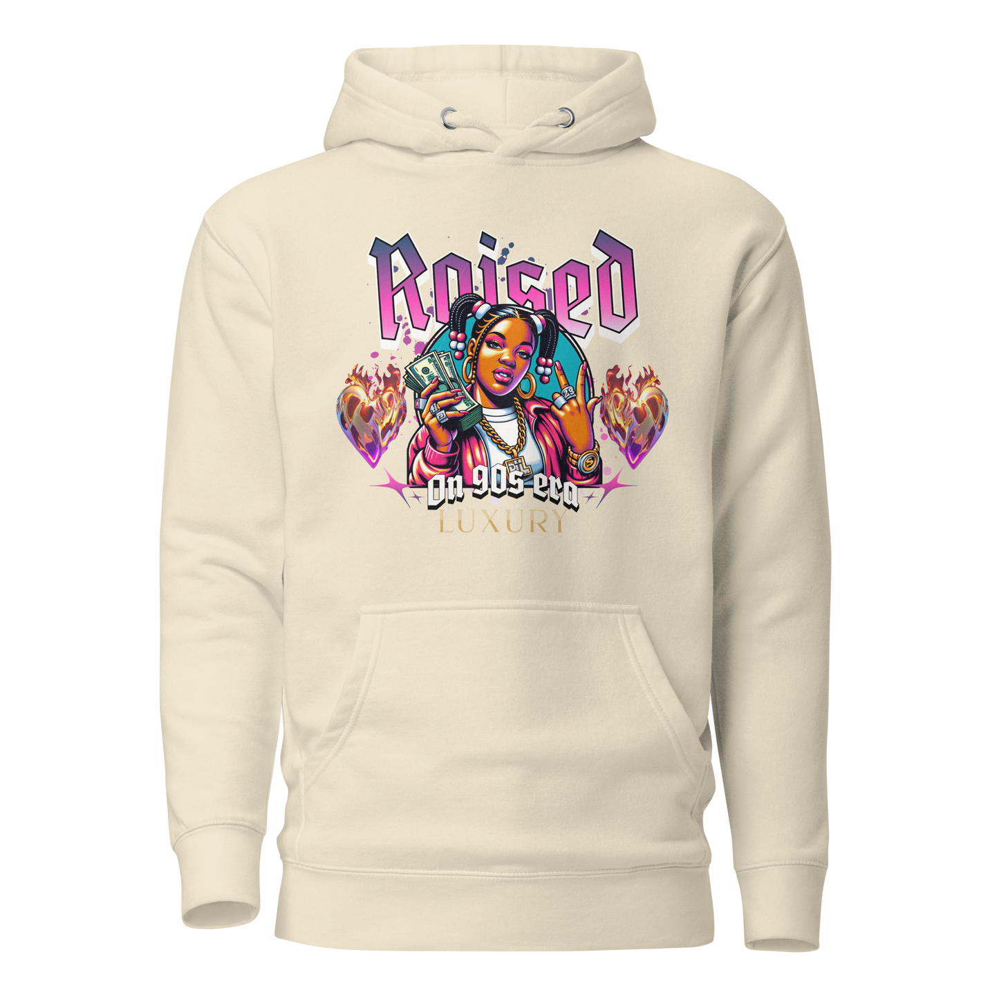 "90s Era Luxury" Women’s Hoodie