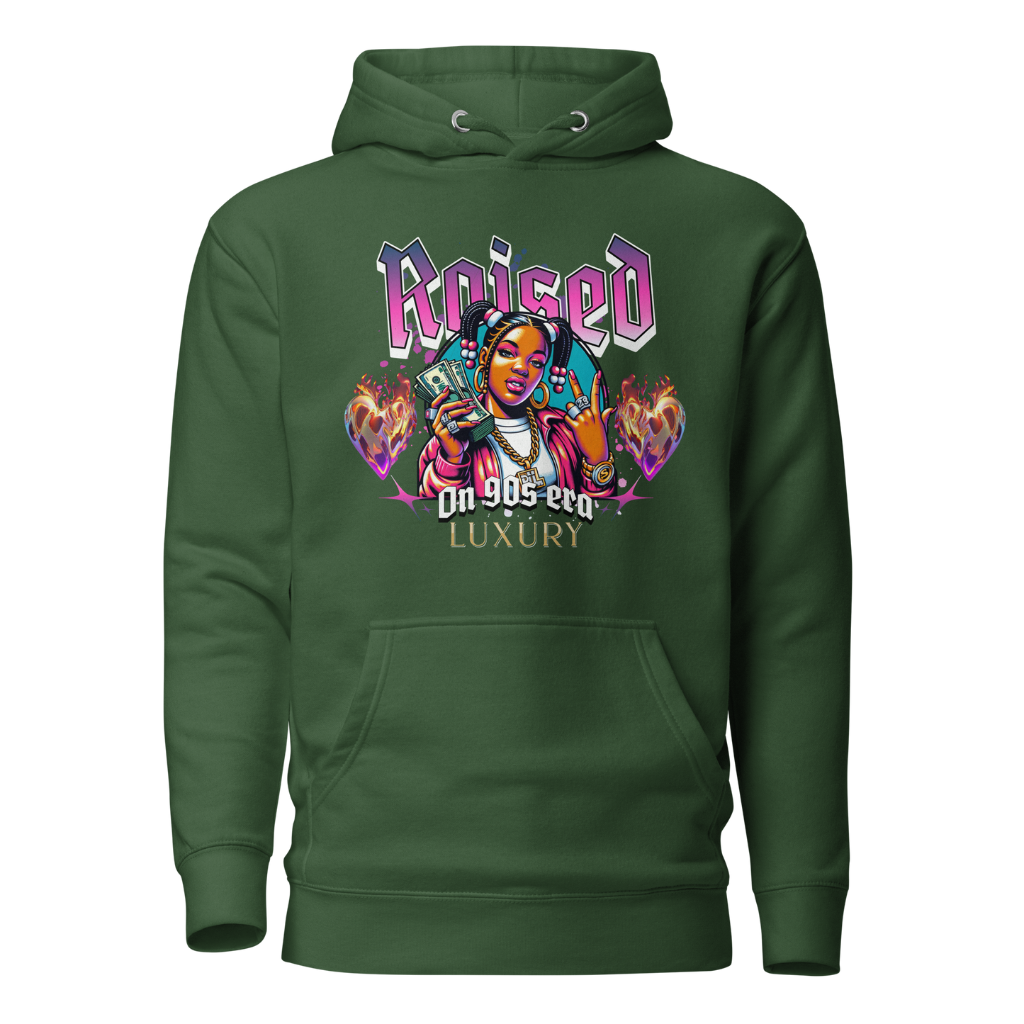 "90s Era Luxury" Women’s Hoodie