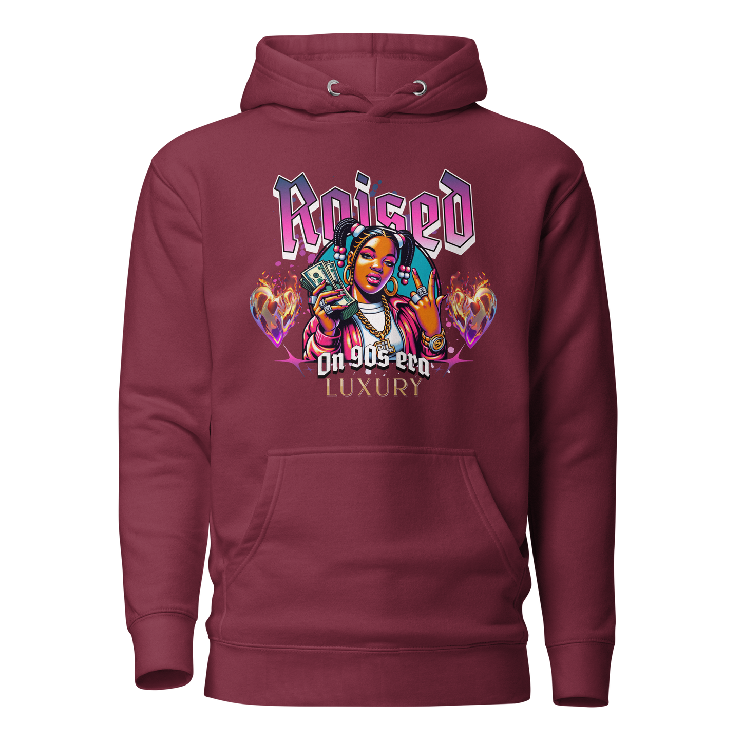 "90s Era Luxury" Women’s Hoodie