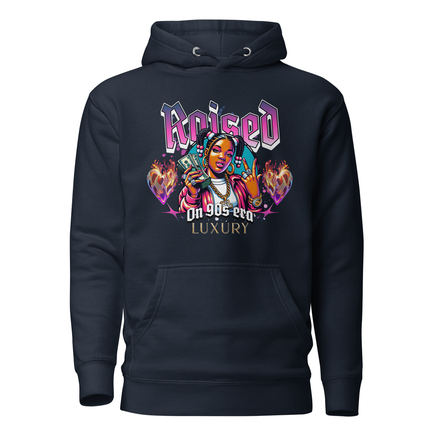 "90s Era Luxury" Women’s Hoodie