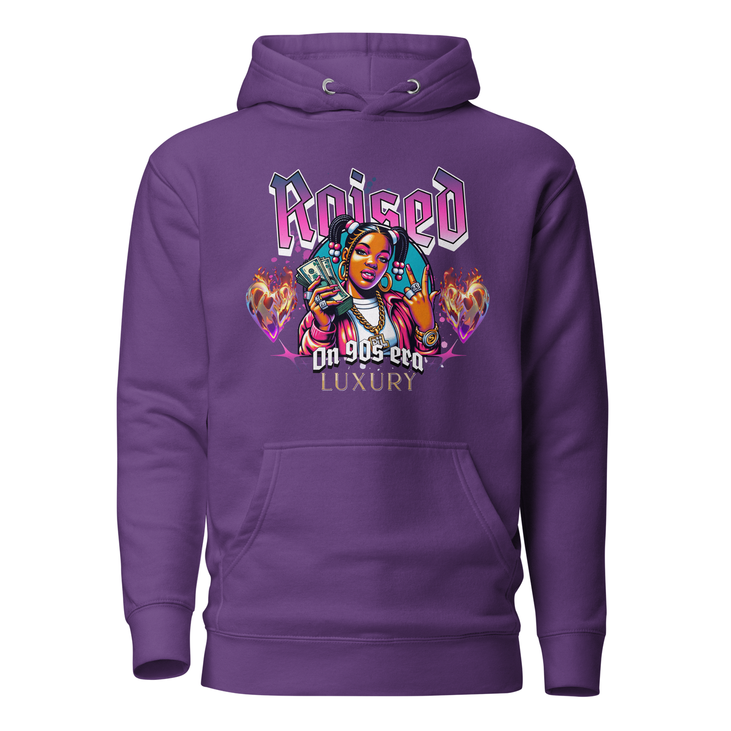 "90s Era Luxury" Women’s Hoodie
