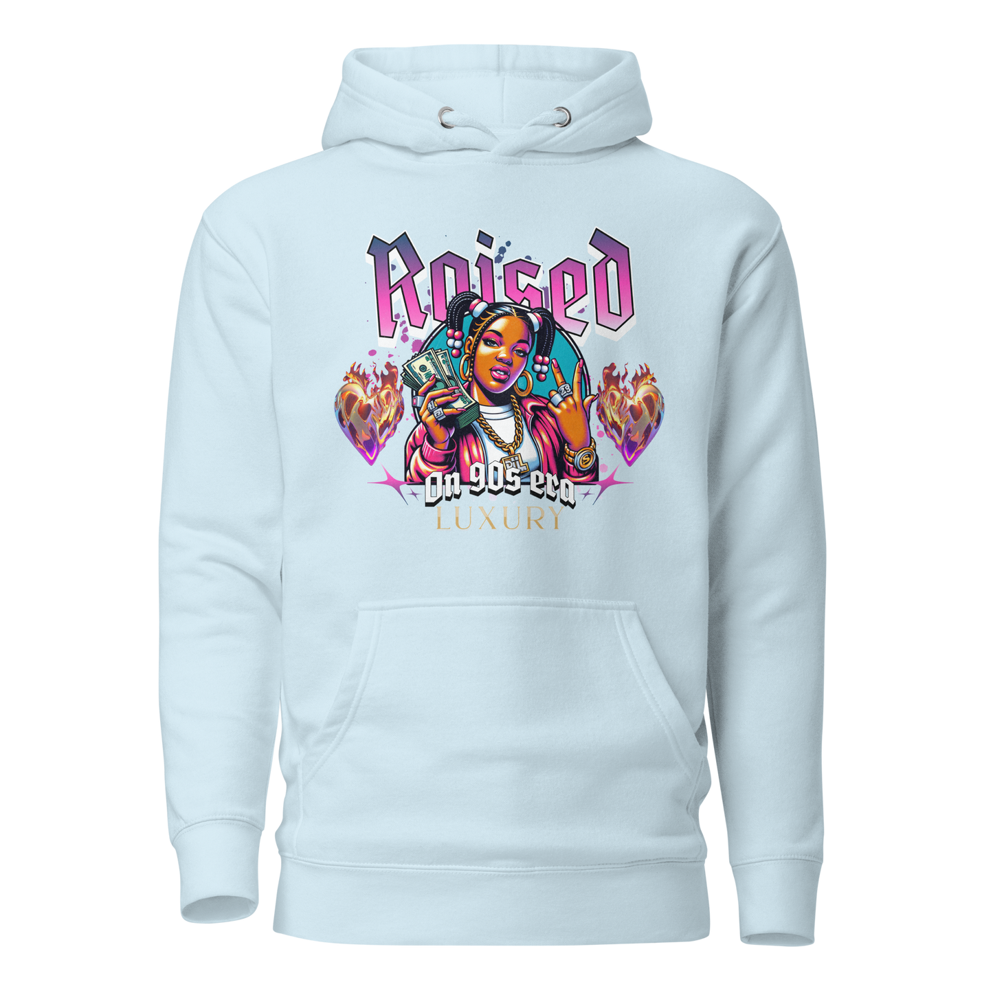 "90s Era Luxury" Women’s Hoodie