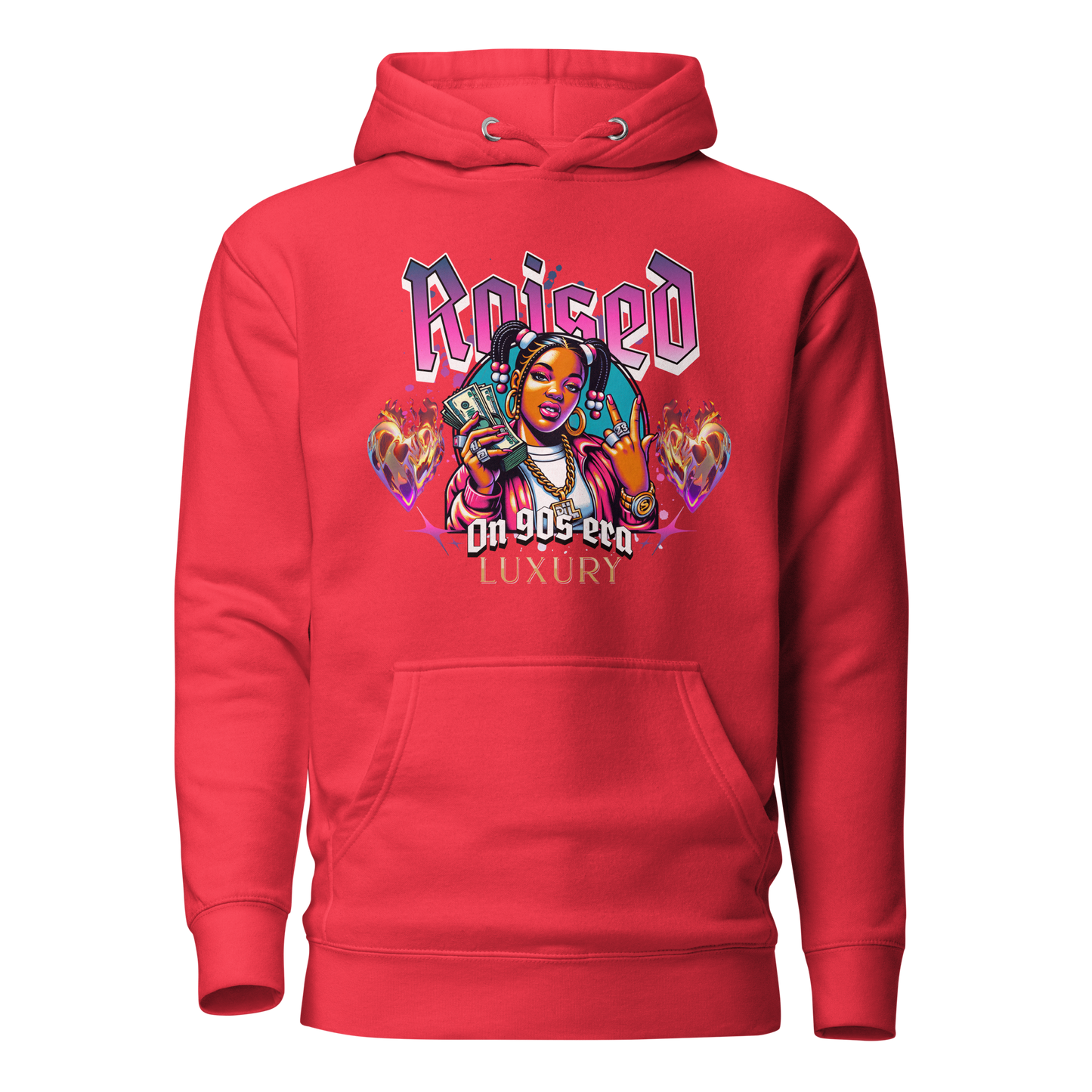 "90s Era Luxury" Women’s Hoodie