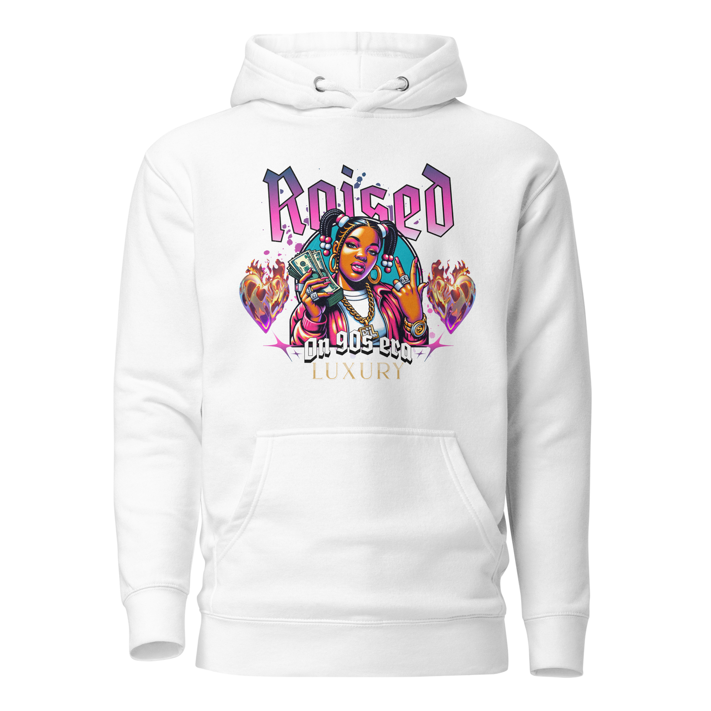 "90s Era Luxury" Women’s Hoodie